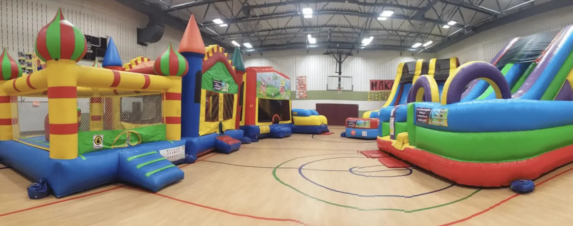 bounce house pic - indoor