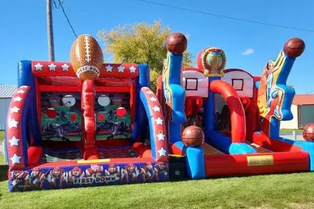 childrens jump and bounce houses red Investory Bounce House