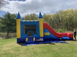 castle20slide1 1750873141 Castle Bounce and Slide Combo