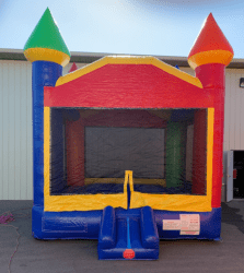 castle2 1750872930 Castle Color Bounce House