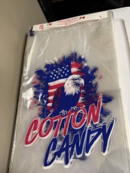 Cotton Candy Bag - Patriotic 
