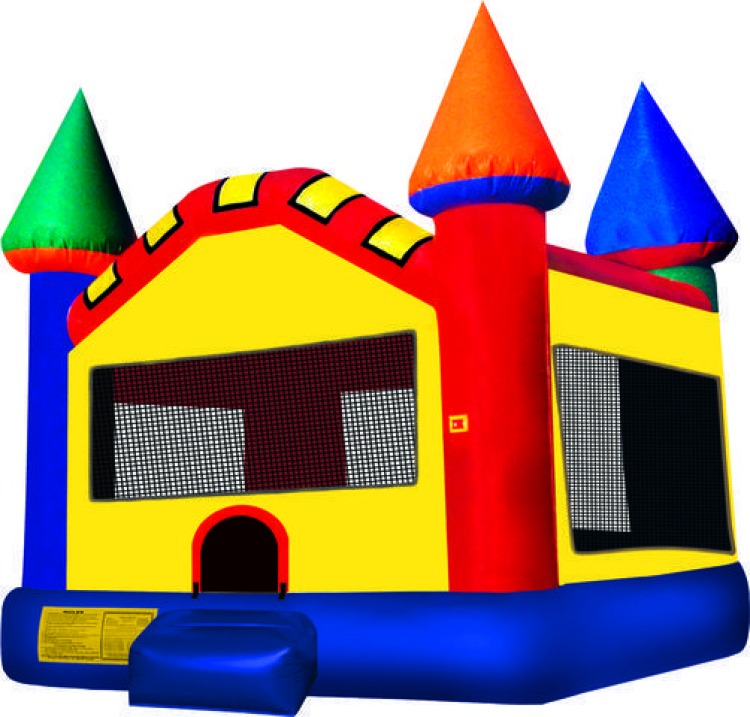 Castle Color Bounce House 